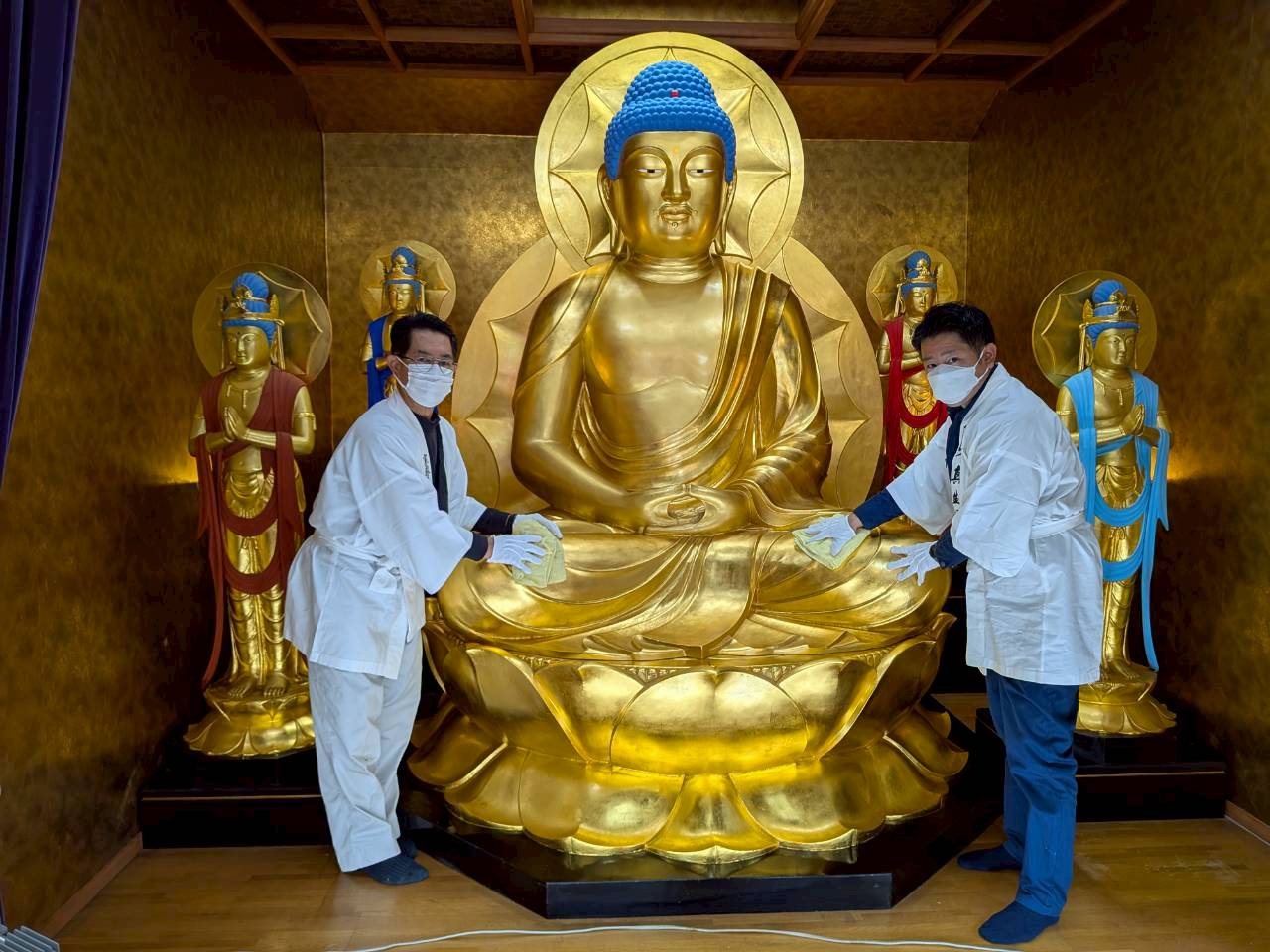 令和7年 総本山真生寺 大掃除2